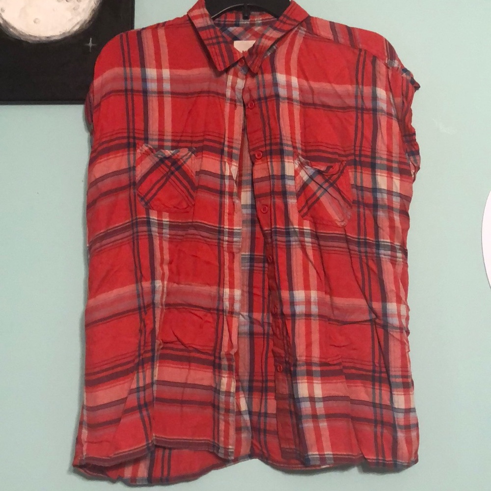 Plaid Button Down